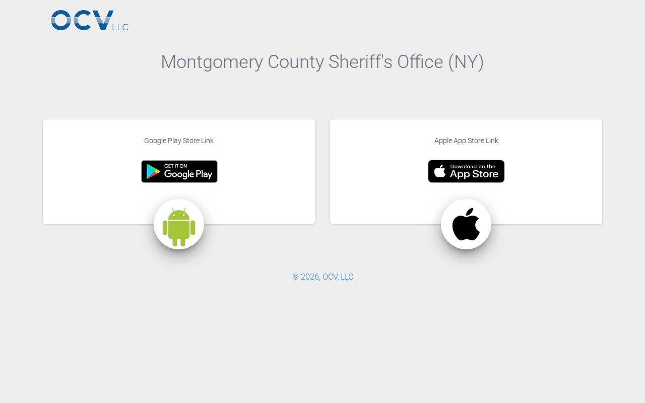 Montgomery County wanted-fugitives warrant record official Sheriff app hub